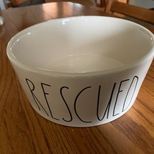 Rae Dunn Large Dog Bowl - 8” Diameter New* Rae Dun